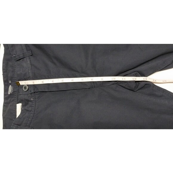 Old Navy Mens 32 Khaki Twill Joggers Navy Blue Cotton Casual Hipster Comfy Work - Picture 7 of 13